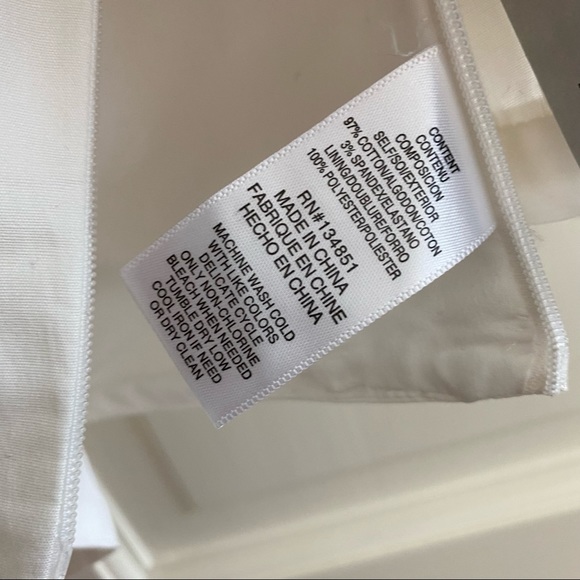 WAYF | Puff Sleeve Bustier Top in White • S - Picture 11 of 12